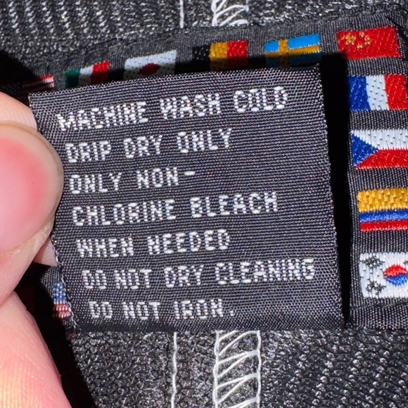 First‎ Down Y2K Mesh Pullover Jacket Oversized Black White Red Accents Unisex - Picture 5 of 7